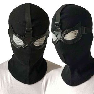 Peter Parker Mask Cosplay Superhero Stealth Suit Masks Helmet Halloween Costume Props New