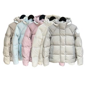 Kutup bölgesi ünlü lüks erkekler kaz aşağı ceketler kuzey kış kavşağı 3m yansıtıcı parka açık renkli kayak ceket kadın erkek giyim xs-xl unisex