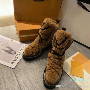 new Snow Boots SNOWDROP casual booties Snowdrop Flat Ankle Boots wool travel booties new fashion luxury boot women winter boots size 35-40