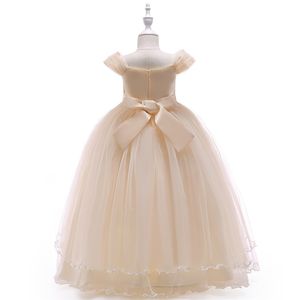 Fashion Kids Party Dresses Easter Flower Girls Dresses For Girls Summer Wedding Dress Girl Dress Dress Teenagers Evening Dresses 1432 B3