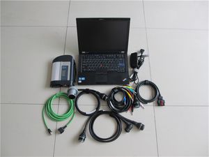 2023.09 V MB Diagnoza gwiazdy C4 Najnowszy miękki Ware z SSD w T410 i5 4G Używane laptop SD Connect Skaner Win10