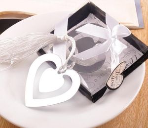 Событие Праздничная вечеринка поставляет домашний сад двойное сердце металлические закладки с кисточками детские душевые касминды свадьба свадьба одолжение SN2304