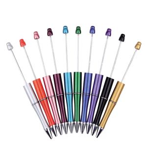 Aggiungi una perlina Penna fai-da-te Penne perline Penne a sfera personalizzabili per strumenti di scrittura per lavori artigianali
