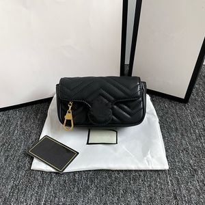 Umhängetasche Damenhandtasche goldene Kettentasche Designer Diagonaltasche klassischer Stil Luxusmarke