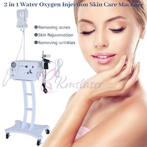 Skin Care Acne Treatment Water Oxygen Injection Jetpeel Beauty Machine Jet Peel Facial Cleaning Equipment