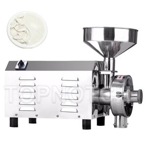 Commercial Grain Flour Mill Grinding Machine Kitchen Small Rice Herb Spice Chilli Powder Grinder Milling Maker