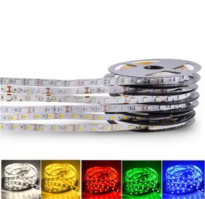 2021 LED -strip ljus Hög Bright 5M 5050 5630 12V flexibelt band Vattentät banddekor LED -lampor