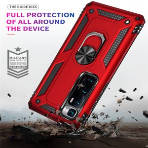 Casos de telefone celular de metal de luxo com ímã para Xiaomi Mi 10 Ultra F2 Pro X2 à prova de choque Redmi 9C 9A 9 K30 Pro Nota 9S 8T 9 Pro