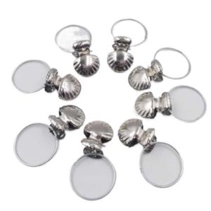 Shell Rings Shape Curtain Clips Stainless Steel Window Shower Clothes Pegs Clamps Drapery Hook Storage 100sets