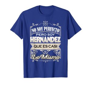 Hombre Camiseta apellido hernandez姓の姓ヘルナンデスシャツ