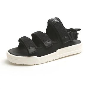 Sandaler kvinnor 2021 Flat Bottom Chic Wild Simple Korean version av Hong Kong Retro