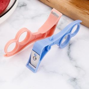 Coltello per sbucciare utensili da cucina anello creativo melone pialla pelapatate arancia pelapatate raschietto articoli per la casa utensili da cucina