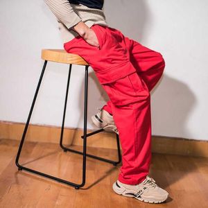 Pantaloni da uomo Plus Size Pantaloni larghi Pantaloni da uomo Sweat Terry Cloth Cargo Pantaloni larghi dritti Hip Hop Harem Street Man Abbigliamento