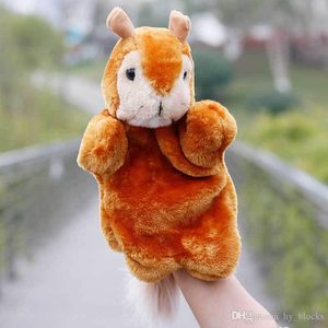 top popular Animal Plush Hand Puppets Soft Toy Cartoon Dolls Puppets Plush Toys Baby Educational Stuffed Pretend Telling Story Doll For Baby Gifts 2022