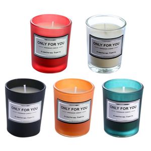 Candela profumata fatta a mano romantica Pianta Olio essenziale Vaso piccolo Aromaterapia Candele da viaggio Cera di soia naturale Fragranze per la casa