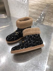 Big Size 35-41 Brand (G) Design Female Wool boots Goth Flats Cosplay Platform Women's sneakers 2021 Street Punk Wedge Shoes Woman Contain box