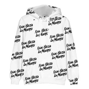 Populära nya män kvinnor harajuku bokstäver sweatshirts anuel aa 3d hoodies casual pullover anuel aa 3d sweatshirt streetwear hoodies y211118