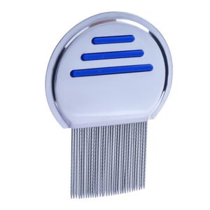 Dog Grooming Beauty Tools Rostfritt stål Lice Comb Kids Hair Rid Headlice Super Density Tänder Ta bort nits Combs Rh9632