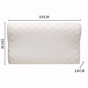 Super Soft and Comfortable Single Pillow for Student Dormitory to Protect the Cervical Spine from Deforming Latex Pillow F8016 210420