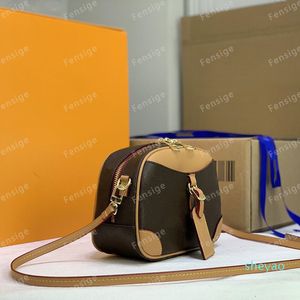 حقائب مصغرة مصمم حقائب اليد الكلاسيكية محفظة المرأة الفضي الكتف M45528 مصممون صغير حقيبة Deauville حقيبة يد عمل محفظة