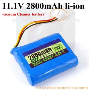 1 st 11.1V 12V 2800mAh Litiumbatteripaket 12V 2.8Ah Li ion 10c urladdningshastighet för vakuumrengöring FC8792/82 8794 8796