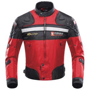 Giacca da moto a prova di freddo Moto Motocross Abbigliamento da corsa per motociclisti Abbigliamento da uomo Chaqueta Protezioni