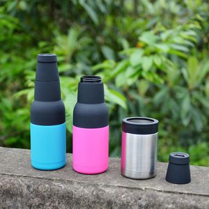 350ml Beer Bottle Insulation Cooling Tumbler Double Wall Cola Can Keep Cold Holder 12oz Stainless Steel Ice Storage Cooler