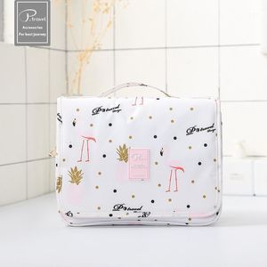 Sacos de Armazenamento Ins Viagem Saco Cosmético Portable Wash Roupas Organizador