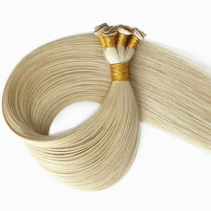 CE-certificering Topkwaliteit Fabrieksprijs Handtied Haar Inslag Extensions 6 Stks 100G Natuurlijke Zwart Bruin Blonde Witte Kleur