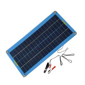 100W Polycrystalline Flexible Solar Panel Portable Multi-purpose Emergency Car Ship Camping Phone Charger