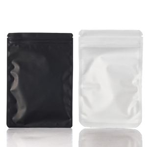 5 Colors 16 Size Aluminum Foil Mylar Self seal Bags Food packaging Bags face Mask storage bag Sealing Zipper Plastic Bags LX4092