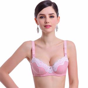 Bröstmatning Bomull Bambu Fiber Maternity Nursing Sömn Bras för Nursing Gravid Kvinnor Soutien Gorge Allaitement Underkläder Y0925