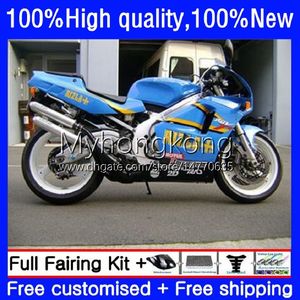 Suzuki RGV250 SAPC RGVT250 VJ21 250CC 1988 1989 1990 1991 1992 1993 Bodywork 31NO.79 RGVT RGV 250 RGVT-250 RGV-250 RIZLA 블루 VJ22 88 89 90 91 92 93 페어링