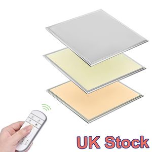 2x2 LED Panel Light Fixture Edge Lit Bright White CCT K K Justerbar Dimbar Flat Drop Ceiling Indoor Commercial Office Lighting