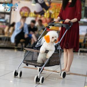 Wholesale small folding stroller for sale - Group buy Pet Stroller Dog Cat Small Folding Light Portable Teddy Outdoor Travel Car Seat Covers