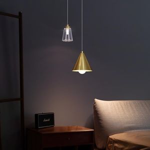 Nordic Led Pendant Lamp Glass Black Shade Fixture For Dining Room Bedroom Bar Cafe Cloakroom Decorating Small Hanging Light Lamps