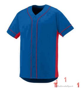 Dostosuj Koszulki Baseball Vintage Puste Logo Zszyte Nazwa Numer Niebieski Zielony Krem Czarny Biały Czerwony Mężczyzna Kobiet Dzieci Młodzież S-XXXL 1XL1CBY48