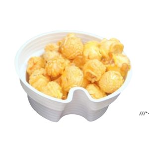 NEWSnack Cup Holder Creativo Fritto di Pollo Fritto Popcorn Cup Holder Usa E Getta Bevanda Fredda Tè Al Latte Vassoio di Plastica LLD11630