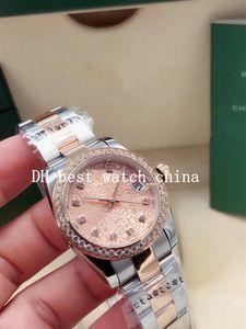 8 color selection 2021 high quality watch 31mm sapphire glass 126233 diamond bezel automatic stainless steel ladies watches gift