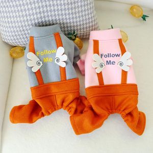 Wholesale trendy apparel for sale - Group buy Luxury Clothes For Dogs And Cats Warm Overalls Autumn Winter Small Medium Trendy Teddy Bear Clothes Puppy Kawaii Costume Dog Apparel