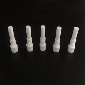 Latest Portable Smoking 14MM 18MM Male Ceramics Nails Replaceable Tip Straw Innovative Design Holder For Glass Bong Oil Rigs Silicone Dabber Tube Accessories
