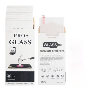 Tempered Glass Screen Protector For iPhone 14 11 12 13 XR XS Max X 8 7 6s Plus Protective Film 0.3mm 2.5D 9H Paper Package