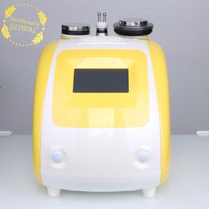 Klassisk gul färg 40k 25K Cavitation Slimming Machine RF Radio Frekvens Viktminskning Super Power Equipment