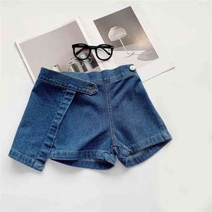 Summer Pants Children's Clothing Denim Shorts Kid Clothes For Girls 2 To 6 Years 210528