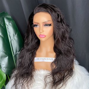 Super September Grossistkampanj Cutice Aligned Virgin Raw Toppkvalitet Människohår Body Wave 13x4 HD Spets Frontal Peruk 22 tum