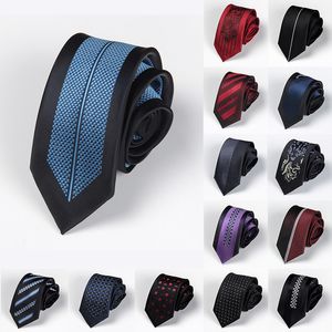 Männer Krawatte 6 cm Skinny s Luxus Herren Mode Krawatten Corbatas Gravata Jacquard Business Slim Festival Bankett Zubehör