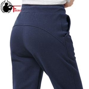 Suor calça mulheres primavera esportivo moda casual femme corredores algodão elástico cintura calças skinny perna feminina sweatpants 210518