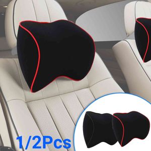 Wholesale car parts resale online - Headrest Pillow Neck Auto Seat Memory Cotton Breathable Support Cushion for Driving Chair Rest Sleeping Interior Car Parts
