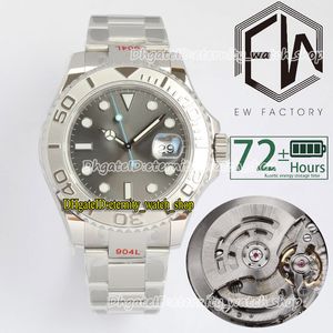 Sonsuzluk YM Saatler EWF 126622 Son Sürüm Th: 11.5mm 72 Saat Güç Rezervi 904L Çelik Bilezik ve Kılıf 3235 EW3235 Otomatik Erkek İzle Rodyum Beyaz Kadran 200001