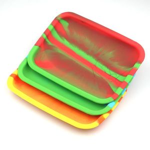 Accessories 20cm*14.5cm Rolling Tray big silicone Tobacco Roller Trays Make Papers Cigarette Container